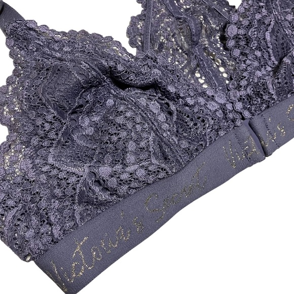 Victoria's Secret Set of 2 Lace Racerback Bralettes - Picture 3 of 12